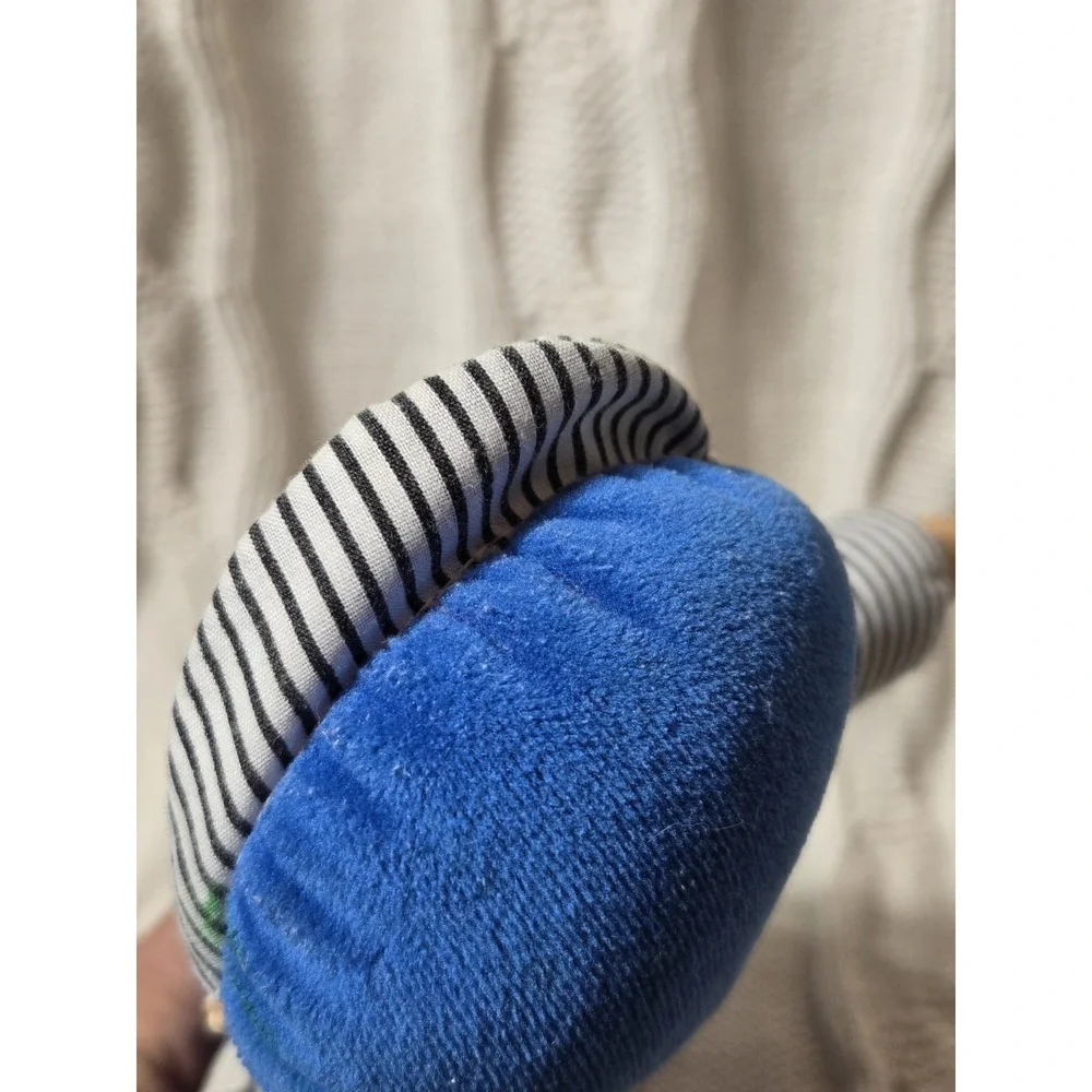 VINTAGE Terry Cloth Plush Boy Doll‎ Fanny's Play House Blue 10